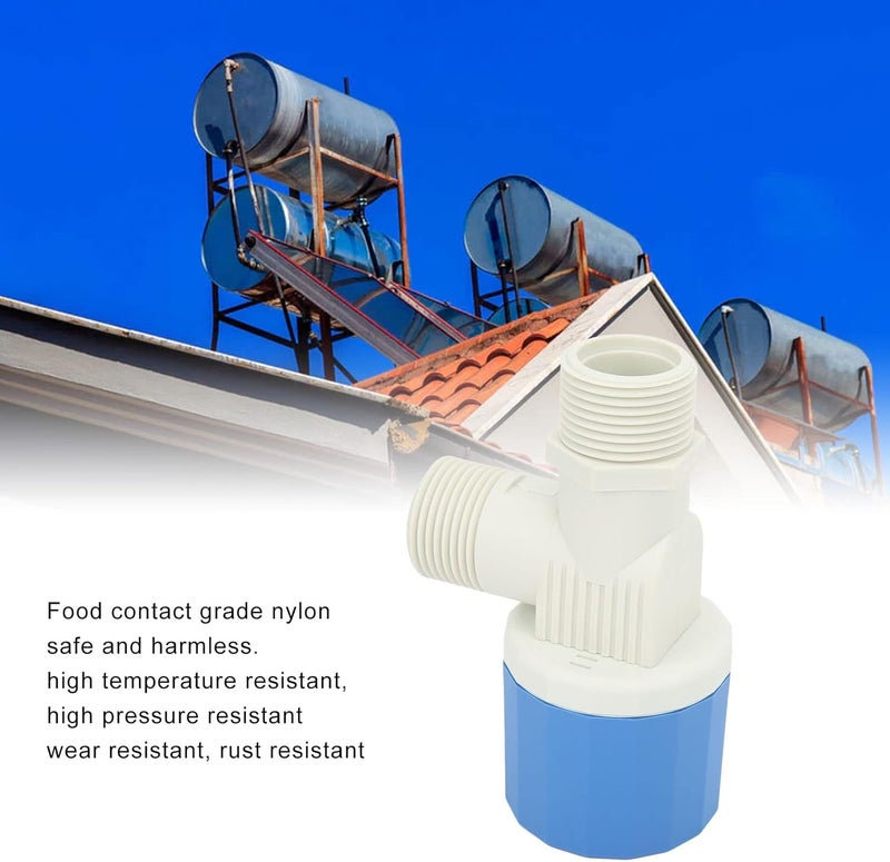 woobles Water Float Valve, Water Level Control Water Tank Traditional Float Valve, Automatic Float Valve Inside Type Safe Water Level Control Valve for Solar Water Heaters(1in) - Image 3